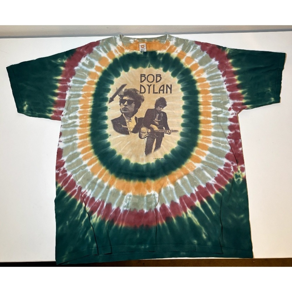 Vintage (2003) Bob Dylan Tie Dye T-Shirt | 2XL